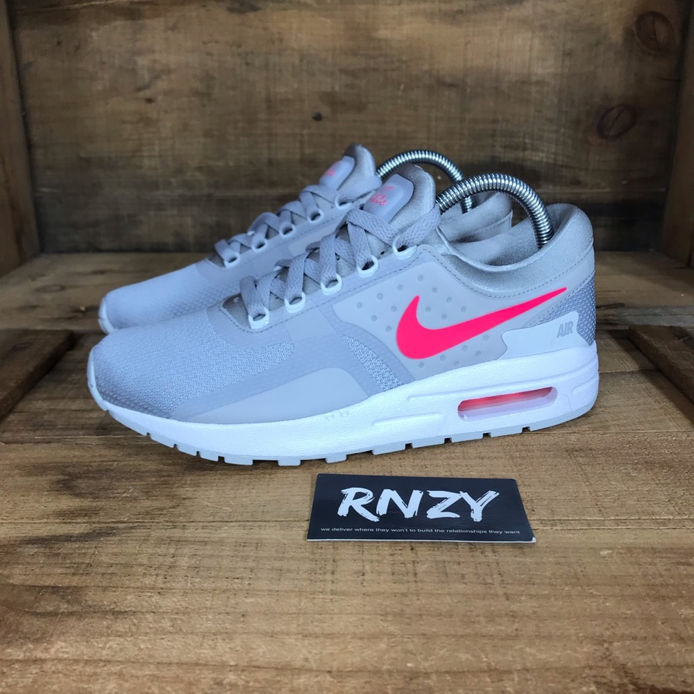 NEW Nike Air Max Zero Cool Grey Racer Pink - Picture 3 of 7
